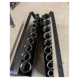 Craftsman Standard and Metric socket sets