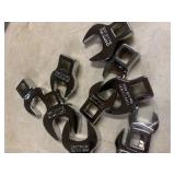 Craftsman 3/8" drive 10 pc crowfoot wrench set