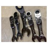 Craftsman open and boxed wrench sets - 5 tools