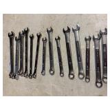Craftsman standard wrenches open & closed
