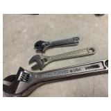 Craftsman 5 adjustable wrenches