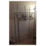 Clothing rack & hangers