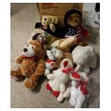 10 Stuffed animals