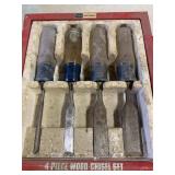 Craftsman 4-pc wood chisel set