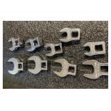 Craftsman metric 9 pc crow-foot wrench set