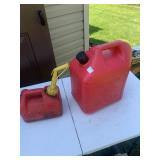 5 and 1 Gallon Gas cans