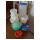 Tupperware storage containers