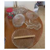 Glassware storage & serving pieces