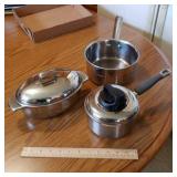 Pots & pans, 3 items