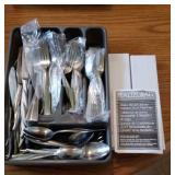 Pfaltzgraff flatware set, some new in box