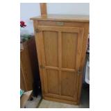 WhiteClad Oak storage cabinet