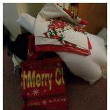 Christmas linens