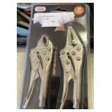 New in package 2-pc. Locking Plier set