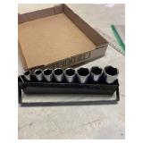 Craftsman standard sockets- 8 pc. 3/8" to 7/8"