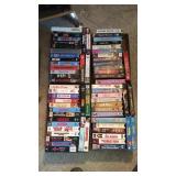 4 boxes VHS movies