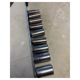 Craftsman metric sockets 3/8" drive 9 pc,