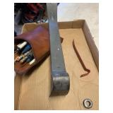 Nail pullers and pencils, Craftsman pouch