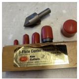 Leo cutters - 3-flute center Reamer set 5 pc.