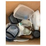 Box miscellaneous kitchen items