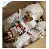 Huge box of Christmas decorations