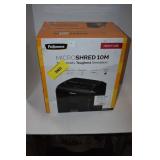 Fellowes MicroShred 10M
