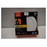 Globe 6" LED Recessed Light Kit