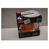 Globe 4" LED Recessed Light Kit