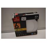 Globe 6" LED Recessed Light Kit