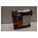 Globe 6" LED Recessed Light Kit