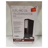 Electric oil-filled radiator heater 1500 watts