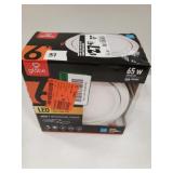 Globe 6"LED recessed kit