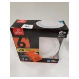Globe 6"LED recessed kit