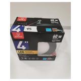 Globe 4" LED recessed kit