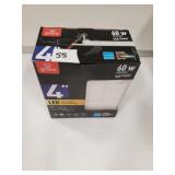 Globe 4" LED recessed kit