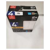 Globe 4" LED recessed kit