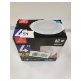 Globe 4" LED recessed kit