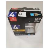 Globe 4" LED recessed kit