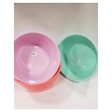 Large plastic bowls 3pk
