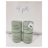 Small scented candles 4 pk