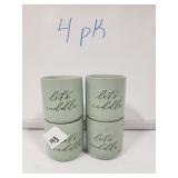 Small scented candles 4 pk
