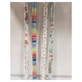 Wrapping paper 4 rolls