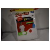 Mens 10 Pack t-shirts Large