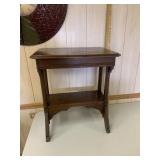 One drawer side table