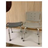 2 Shower Stools