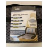 Cooling Lumbar Seat Massage Cushion - 12 volt