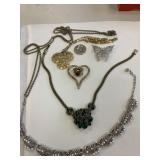 Miscellaneous costume jewelry