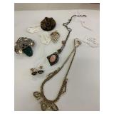 Miscellaneous costume jewelry
