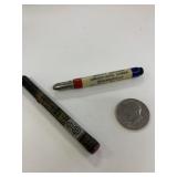 Advertising pencil and lead