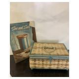 Sewing Box and Book