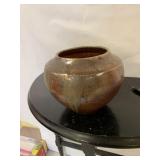 Brown Crock Vase
